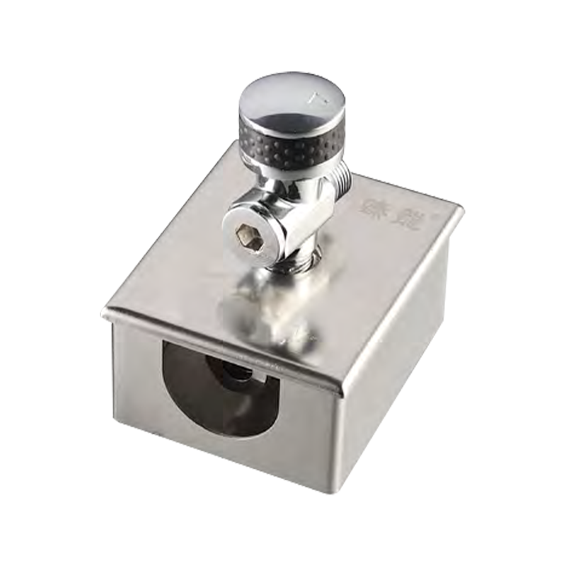 Edelstahl außerhalb des Wandschalters für Home Gasschlauch